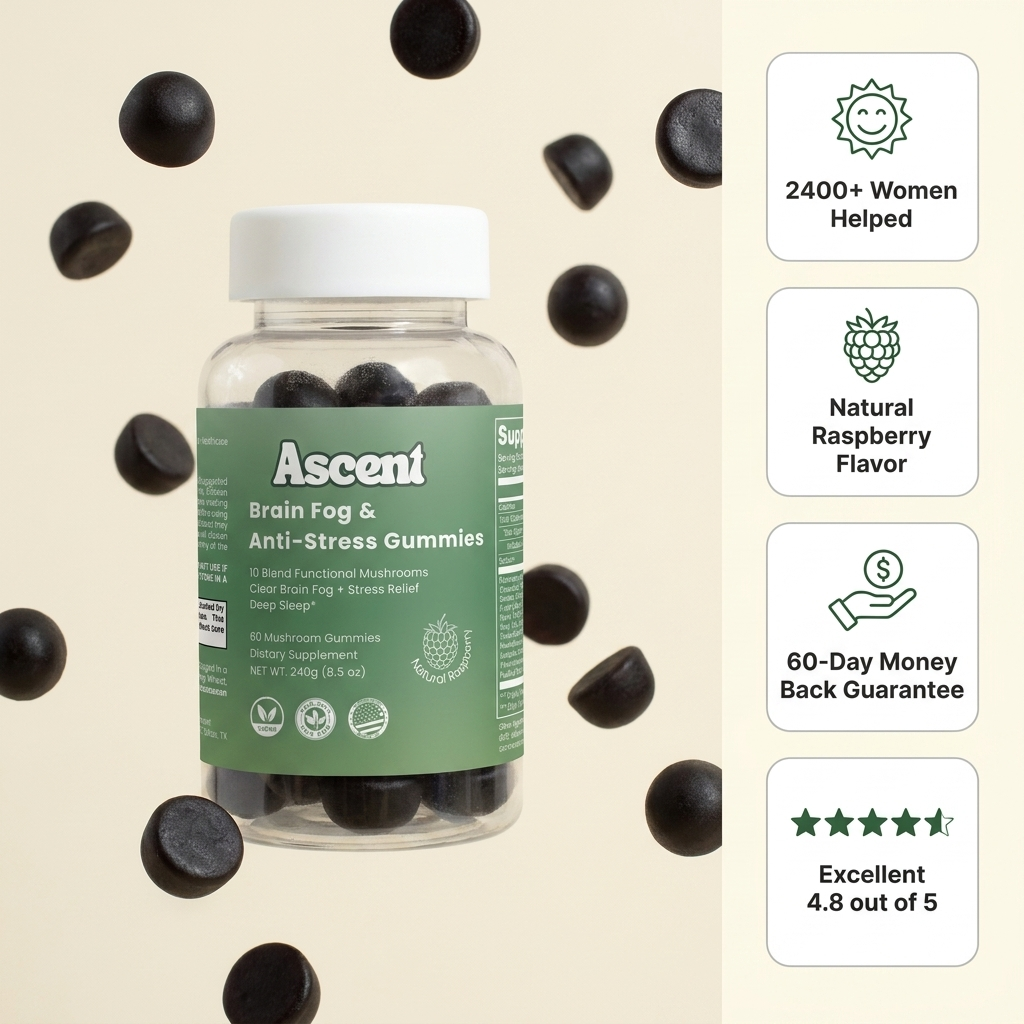 Brain Fog &  Anti-Stress Gummies